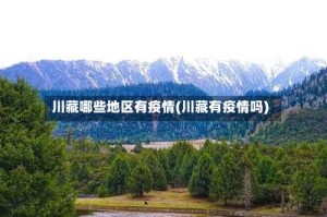 川藏哪些地区有疫情(川藏有疫情吗)