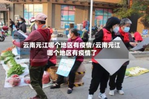 云南元江哪个地区有疫情/云南元江哪个地区有疫情了