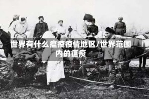 世界有什么瘟疫疫情地区/世界范围内的瘟疫