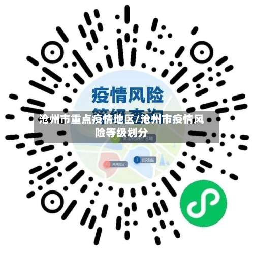 沧州市重点疫情地区/沧州市疫情风险等级划分-第1张图片