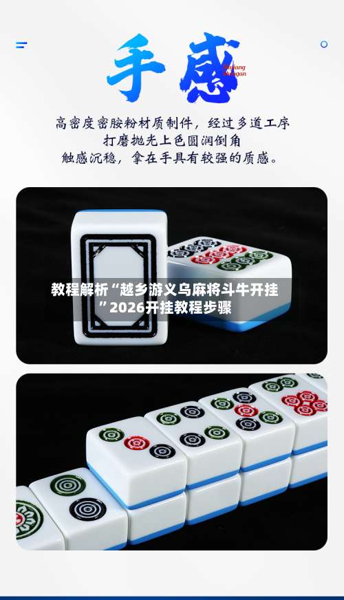 教程解析“越乡游义乌麻将斗牛开挂”2026开挂教程步骤-第2张图片