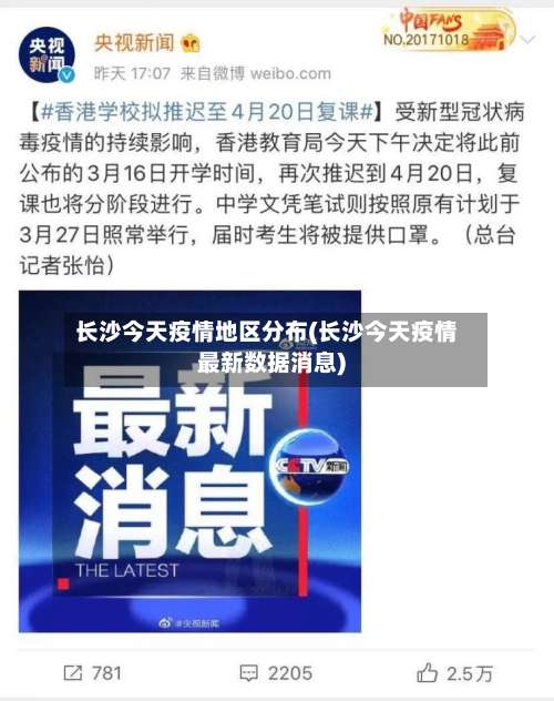 长沙今天疫情地区分布(长沙今天疫情最新数据消息)-第1张图片