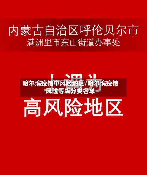 哈尔滨疫情中风险地区/哈尔滨疫情风险等级分类名单-第2张图片