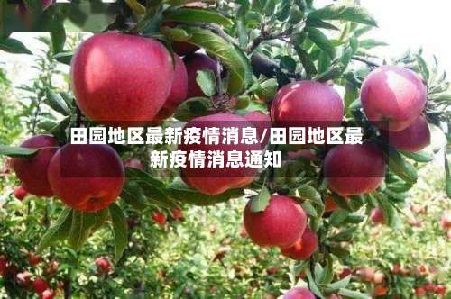 田园地区最新疫情消息/田园地区最新疫情消息通知-第3张图片