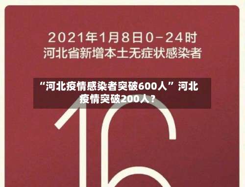 “河北疫情感染者突破600人	” 河北疫情突破200人？-第3张图片
