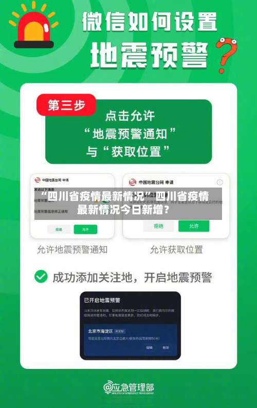 “四川省疫情最新情况” 四川省疫情最新情况今日新增？-第1张图片