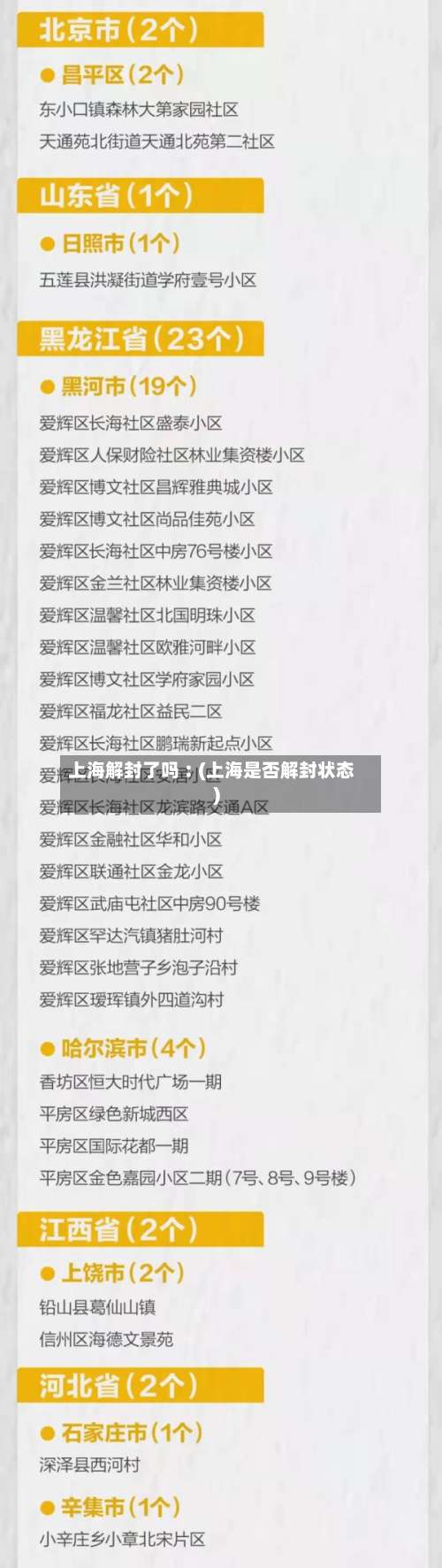 上海解封了吗︰(上海是否解封状态)-第3张图片