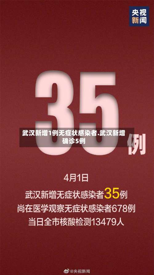 武汉新增1例无症状感染者.武汉新增确诊5例-第1张图片