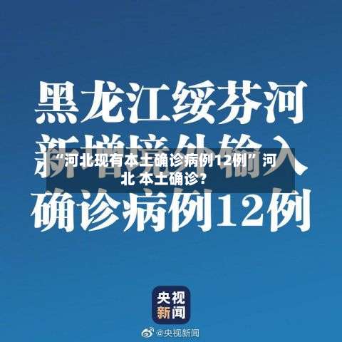 “河北现有本土确诊病例12例	” 河北 本土确诊？-第1张图片