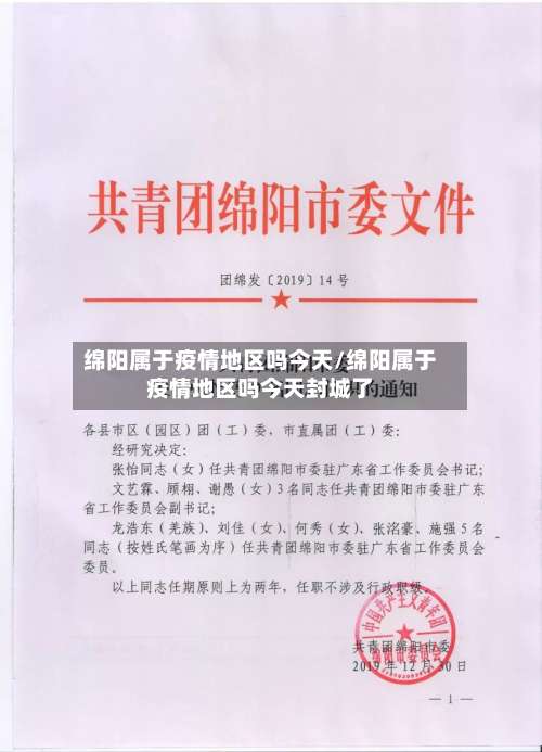 绵阳属于疫情地区吗今天/绵阳属于疫情地区吗今天封城了-第3张图片