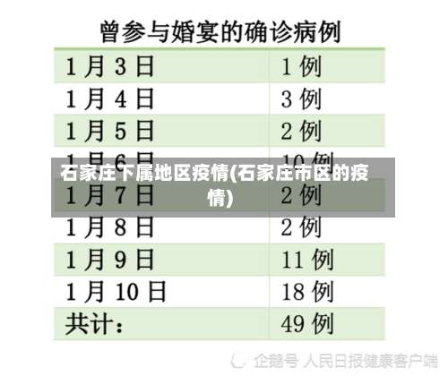 石家庄下属地区疫情(石家庄市区的疫情)-第1张图片